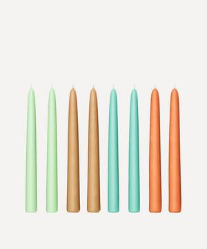 Earth Taper Candles Set of Eight