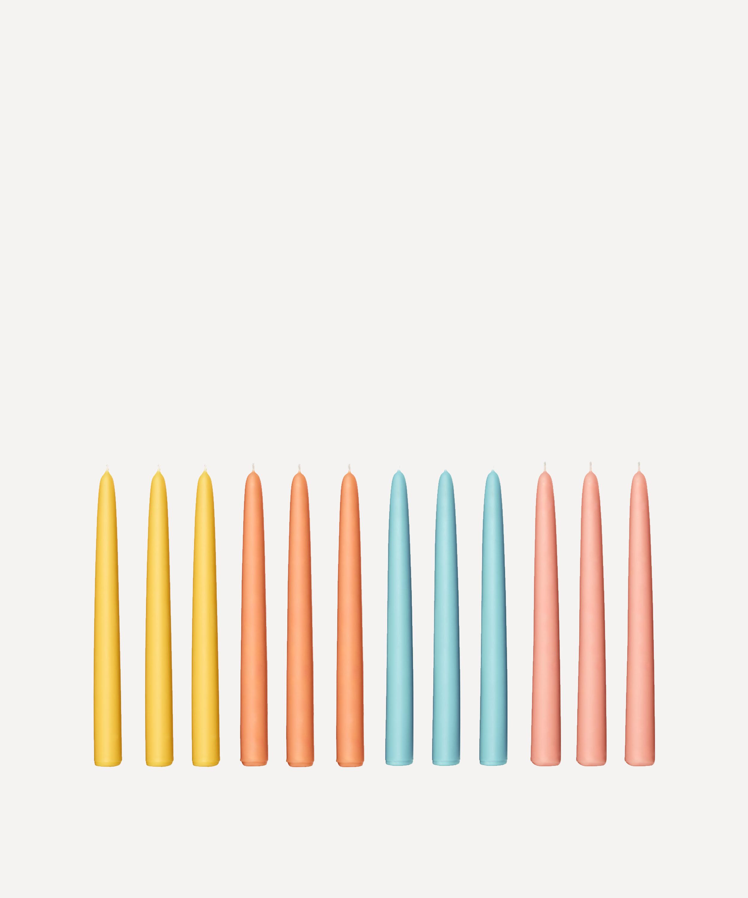 Fairholme Studio - Golden Hour Taper Candles Set of 12
