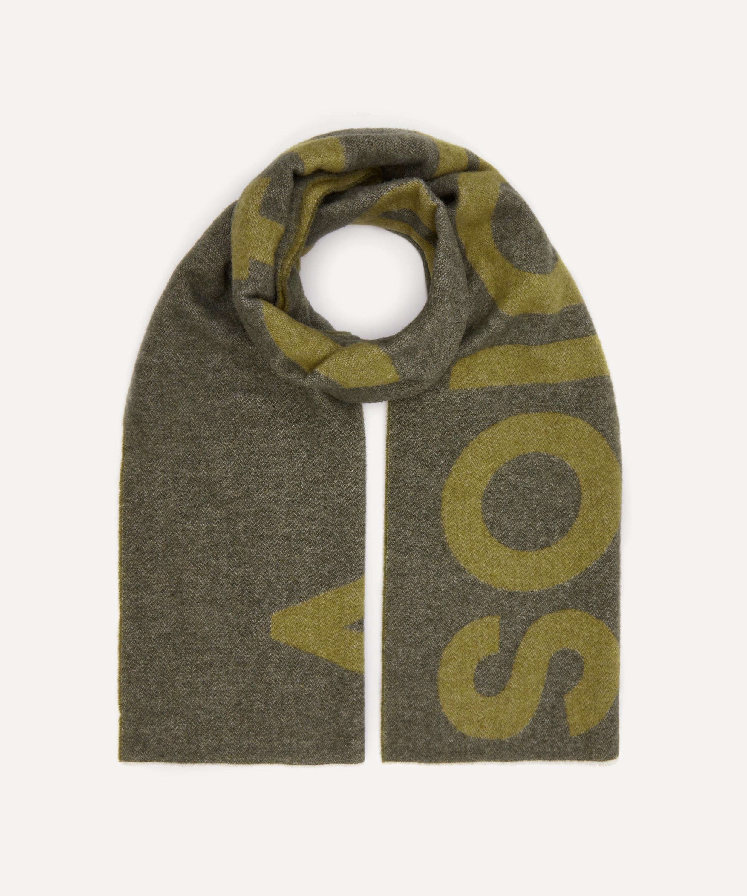 Acne Studios - Logo Jacquard Scarf image number 0