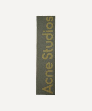 Acne Studios - Logo Jacquard Scarf image number 1