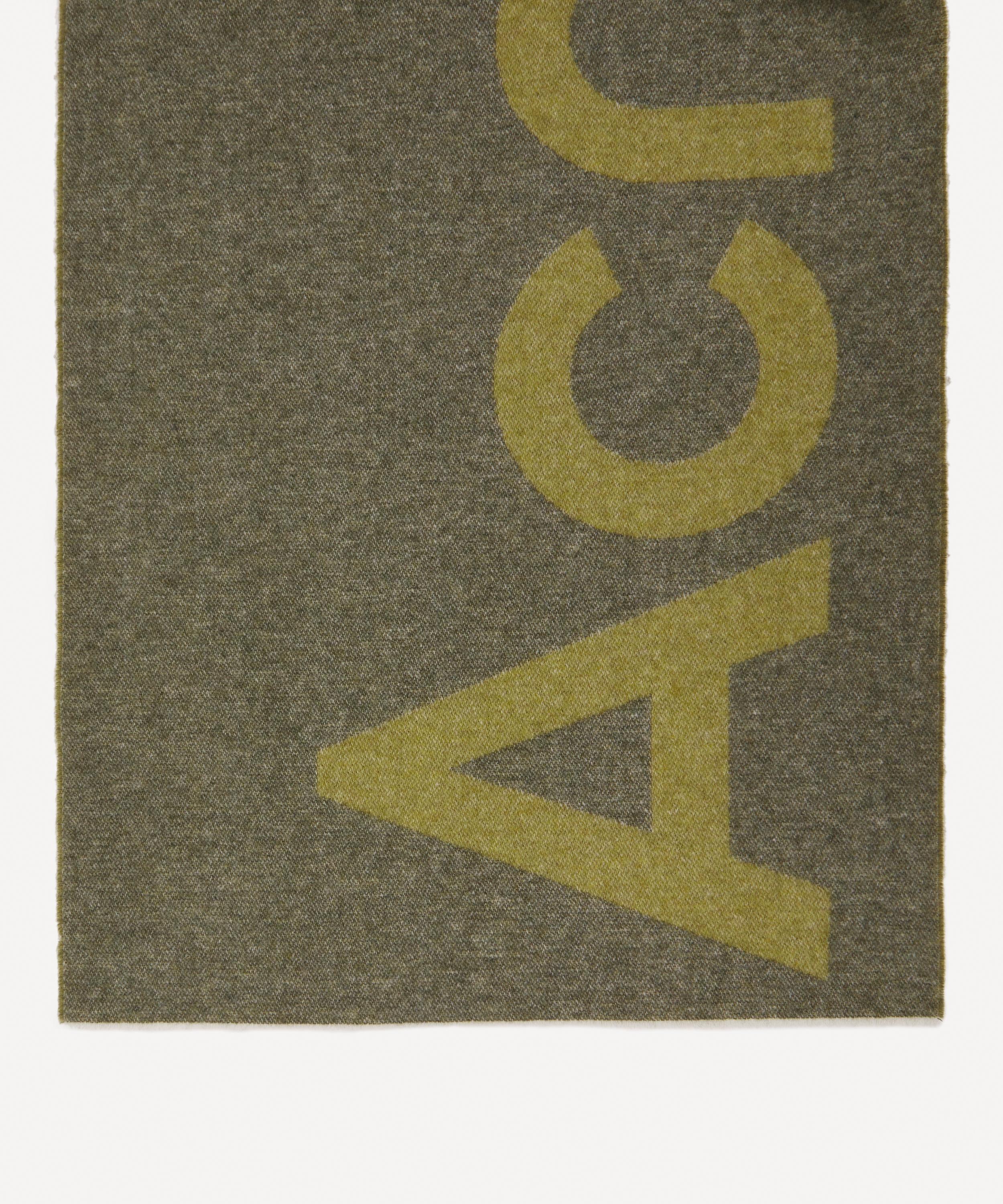 Acne Studios - Logo Jacquard Scarf image number 2