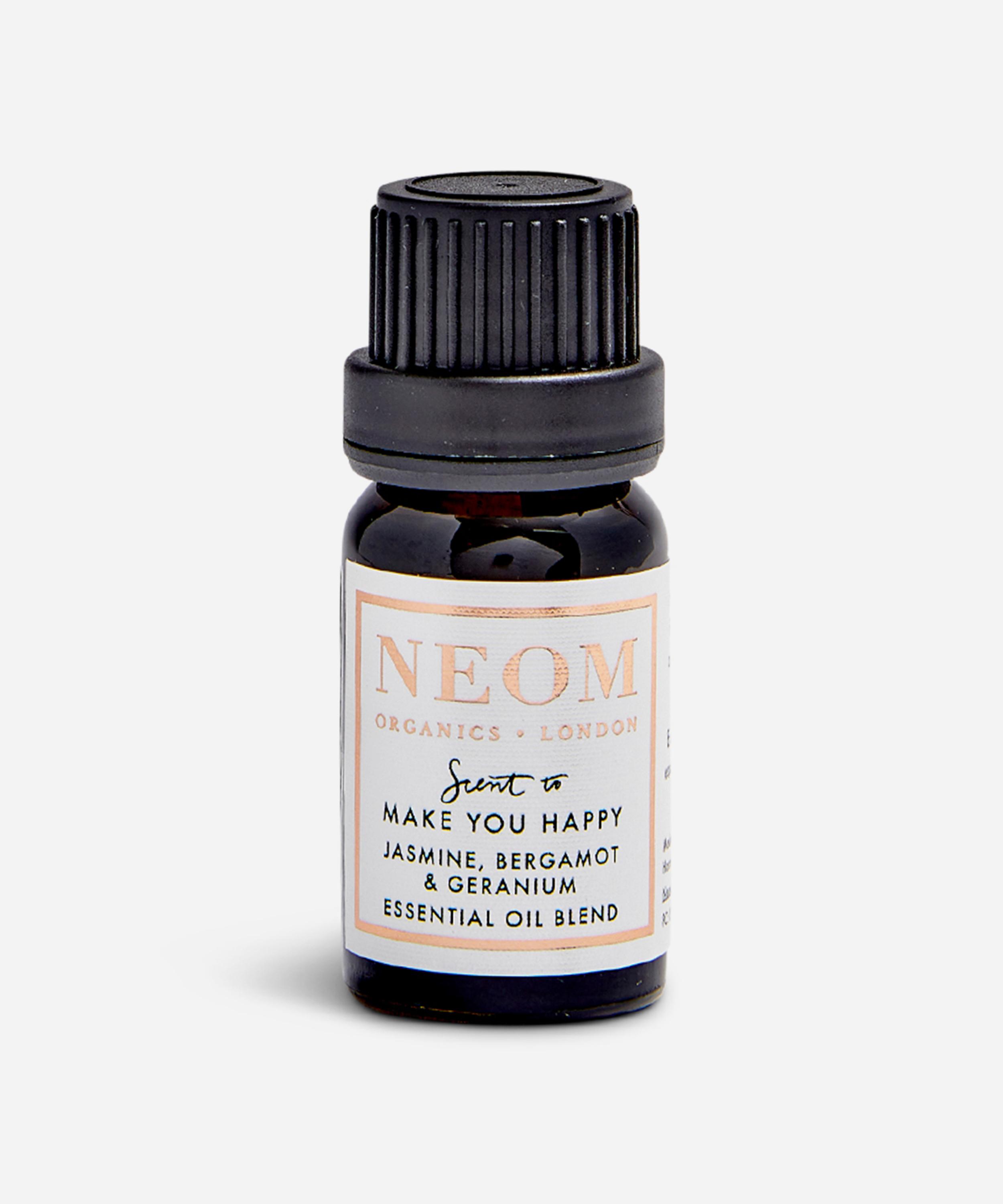 NEOM Wellbeing London - Scent to Make You Happy Jasmine Bergamot and Geranium Essential Oil Blend 10ml image number 1