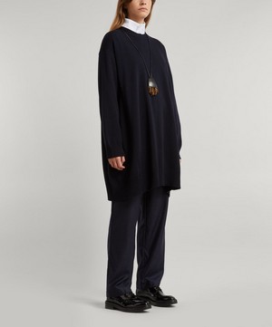 Eskandar - A-line Panelled Sweater image number 2