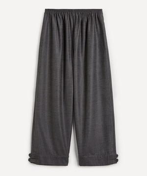 Eskandar - Slim Japanese-Style Trousers image number 0
