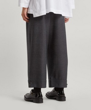 Eskandar - Slim Japanese-Style Trousers image number 3