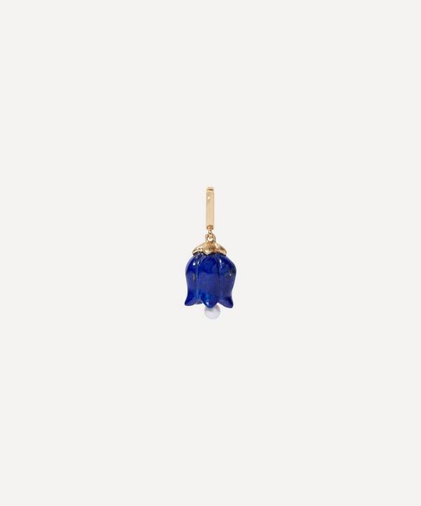 Annoushka - 18ct Gold Lapis Lazuli and Pearl Tulip Charm