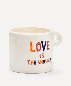 Love Is The Answer Ceramic Mug