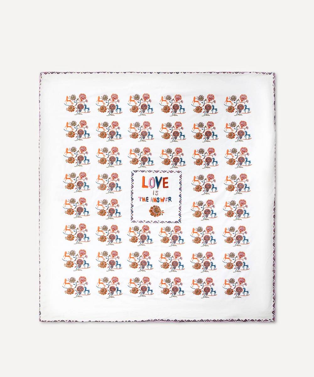 Anna + Nina - Love Is The Answer Cotton Bedspread
