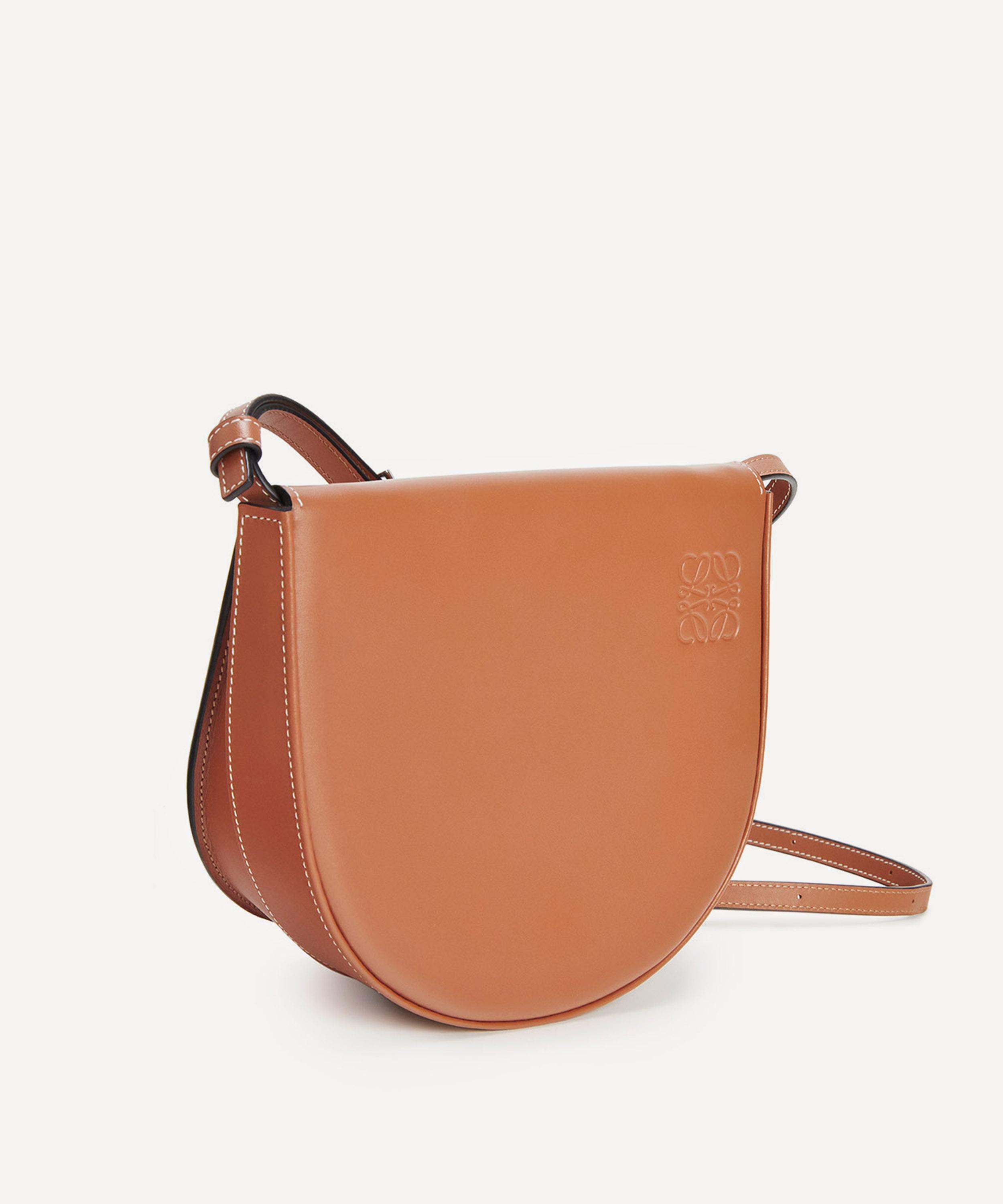 Loewe - Heel Leather Saddle Bag image number 1
