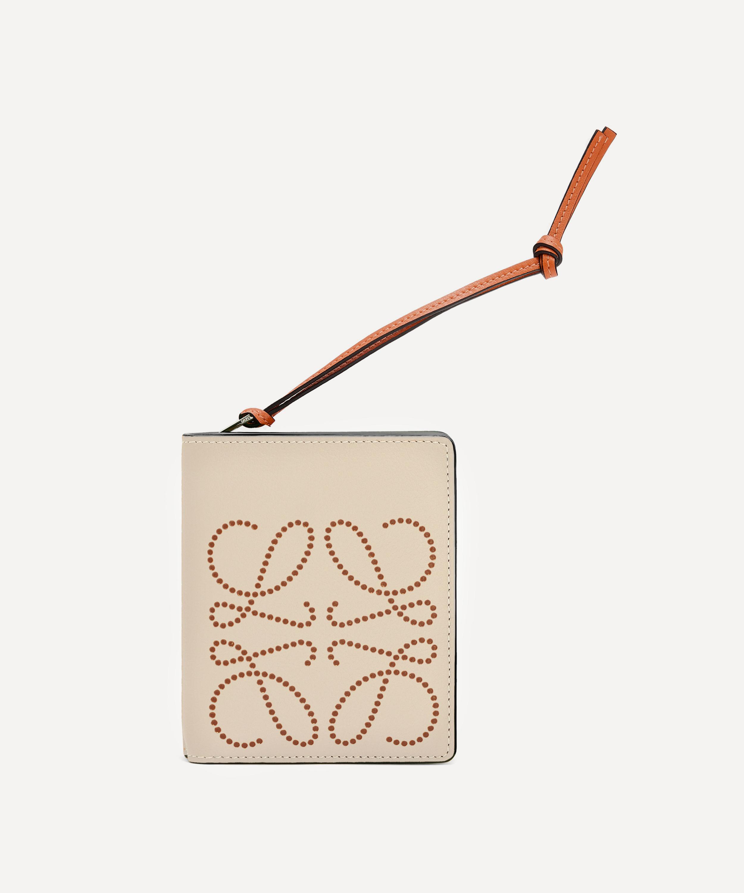 Loewe - Brand Compact Leather Zip Wallet image number 0