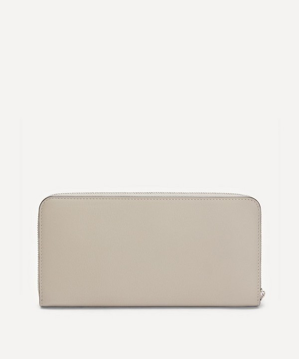 Loewe Brand Zip-Around Leather Wallet | Liberty