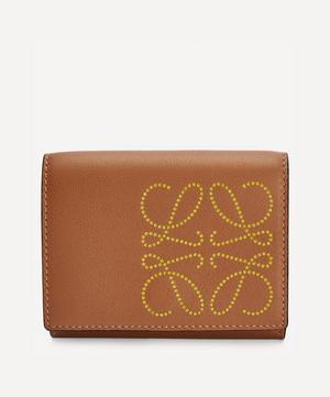 Loewe - Brand Leather Trifold Six Card Holder image number 0