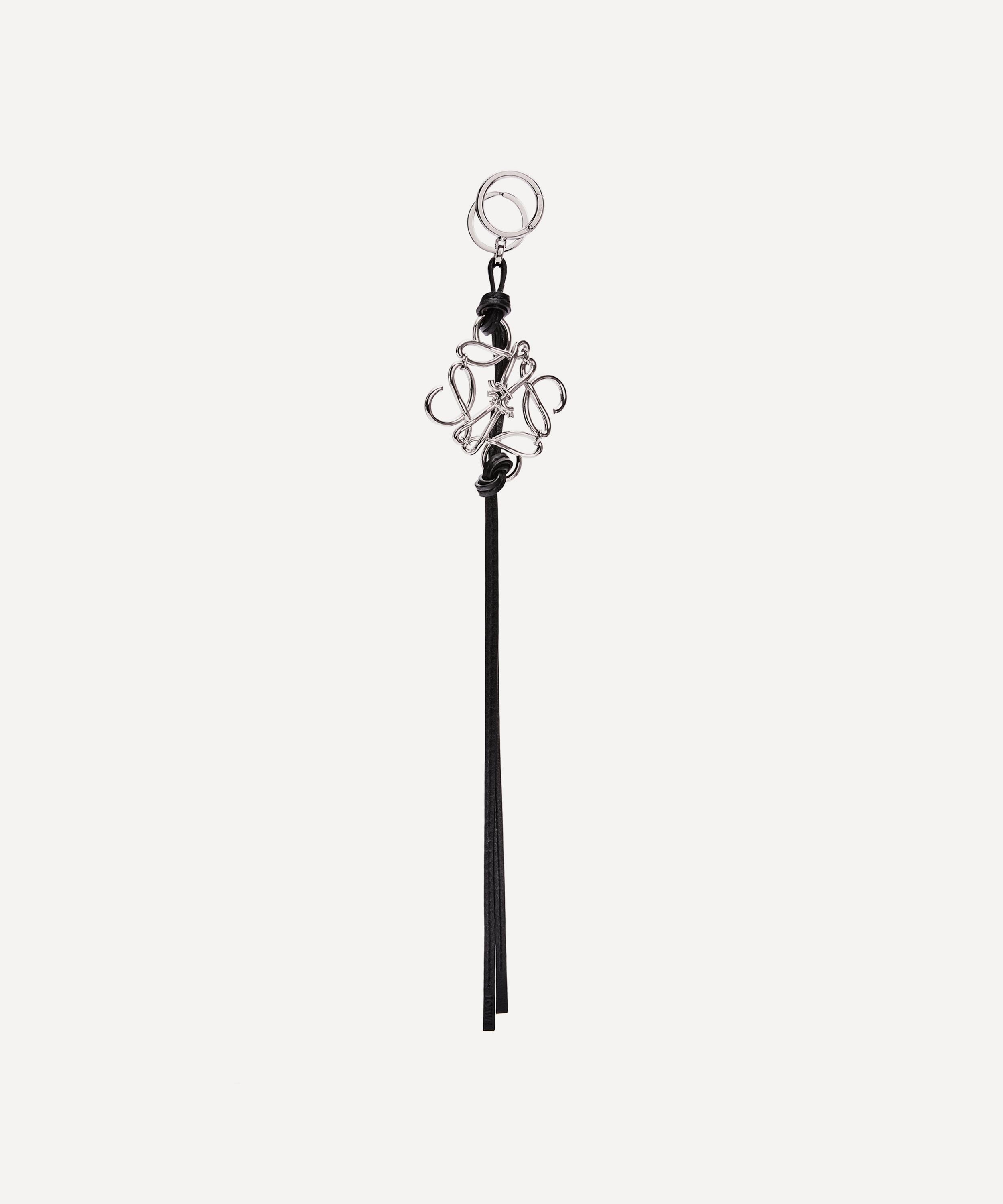 Loewe - Anagram Metal and Leather Bag Charm image number 0