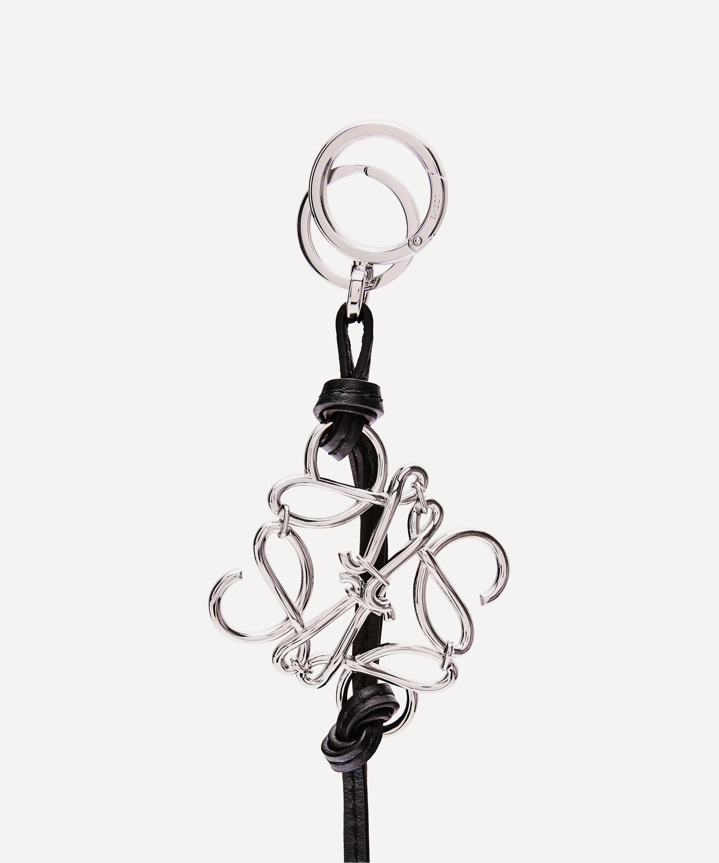 Loewe - Anagram Metal and Leather Bag Charm image number 1