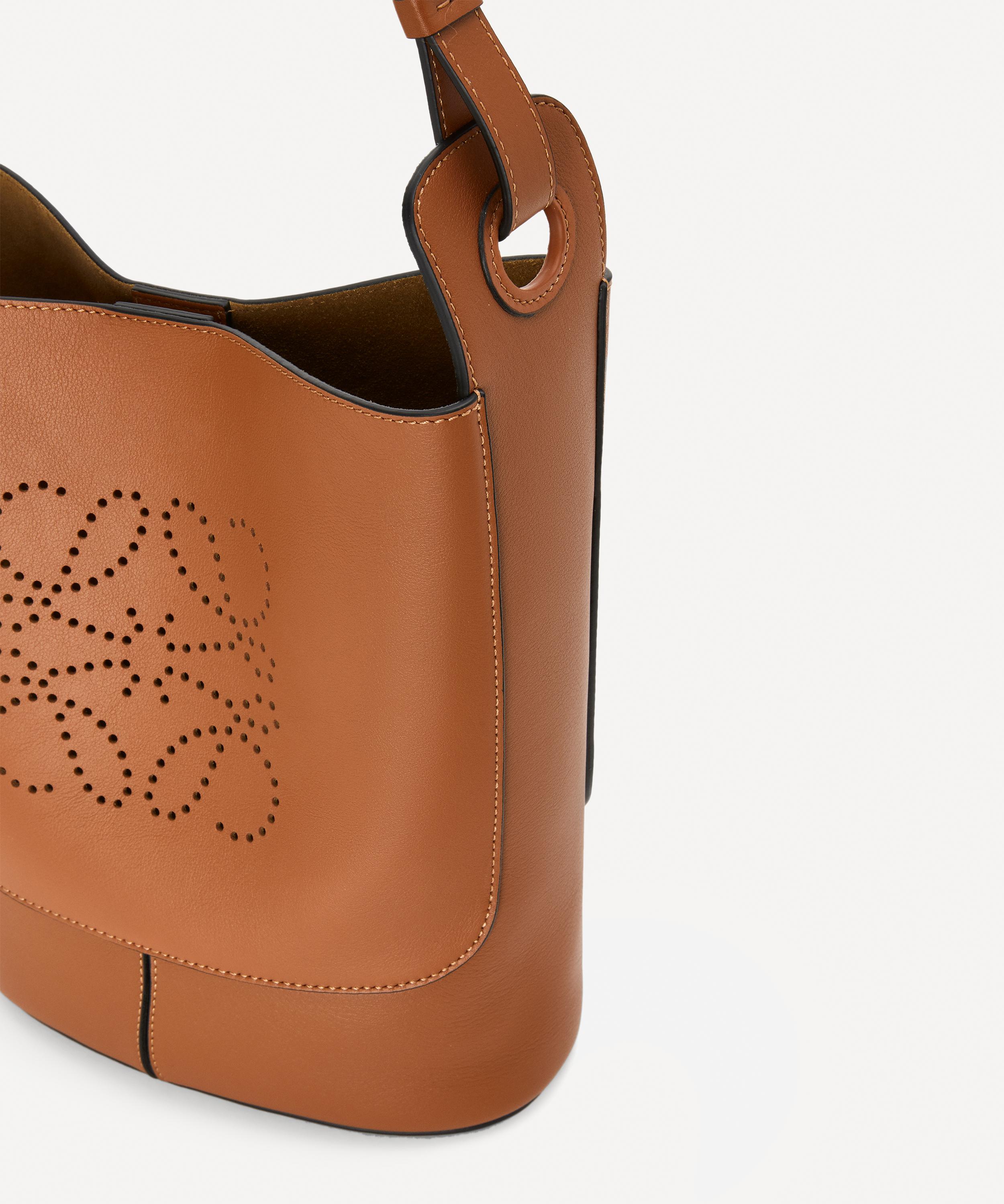 Loewe - Small Hobo Anagram Leather Bucket Bag image number 2