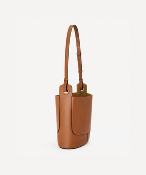 Loewe - Small Hobo Anagram Leather Bucket Bag image number 3
