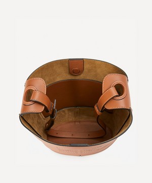 Loewe - Small Hobo Anagram Leather Bucket Bag image number 4