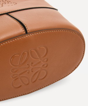 Loewe - Small Hobo Anagram Leather Bucket Bag image number 5