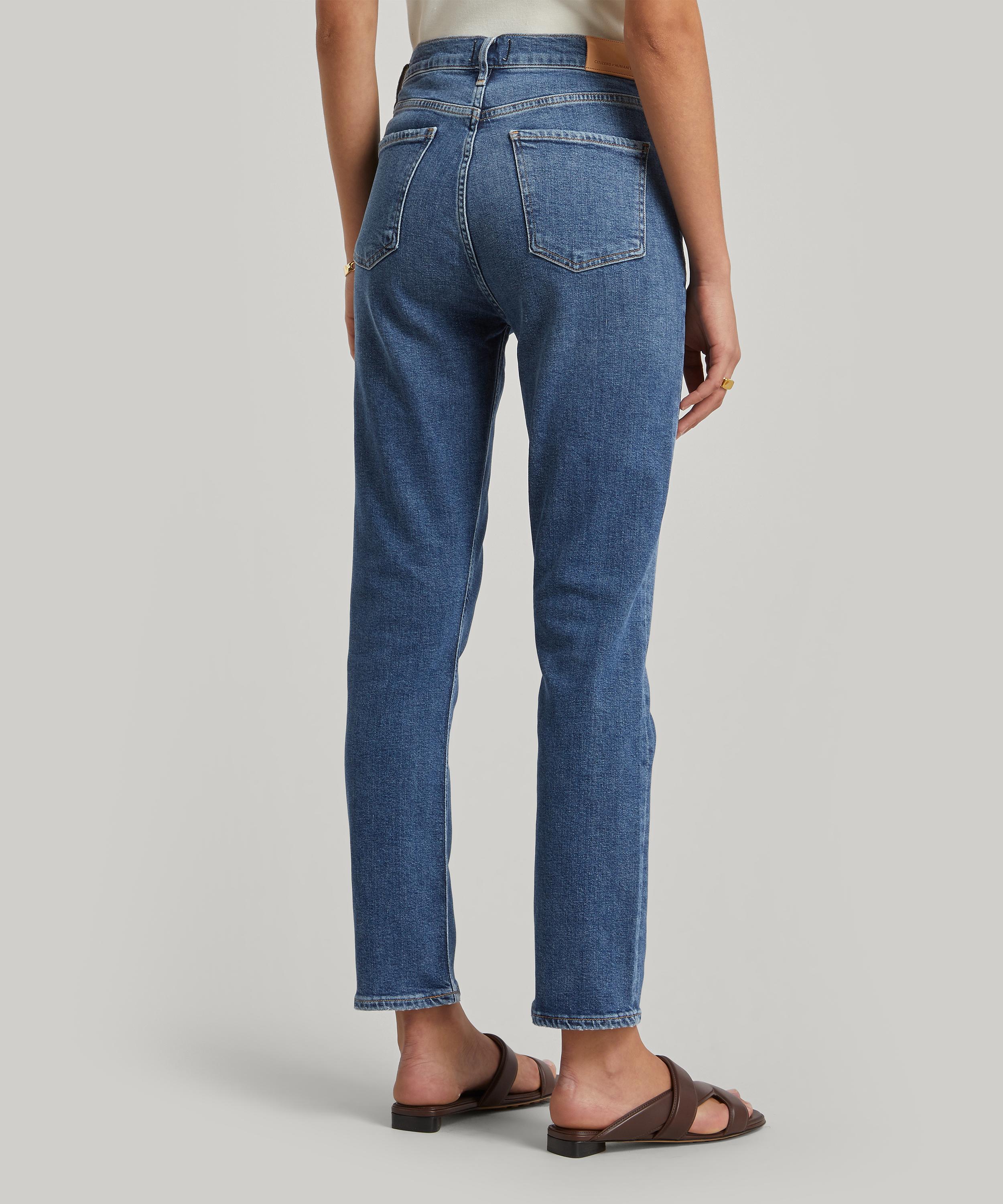 Citizens of humanity charlotte high rise hot sale straight jeans