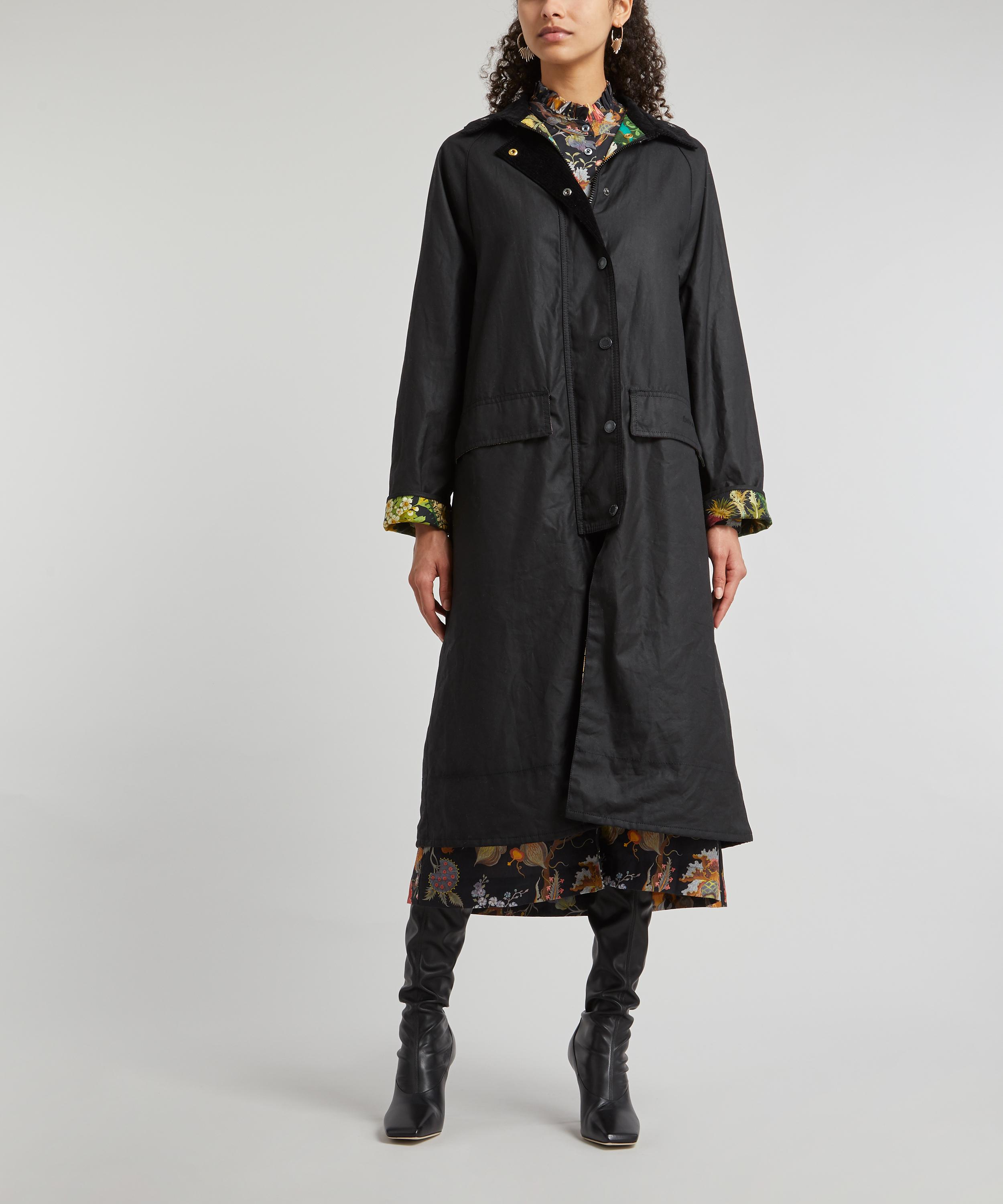 barbour duster coat