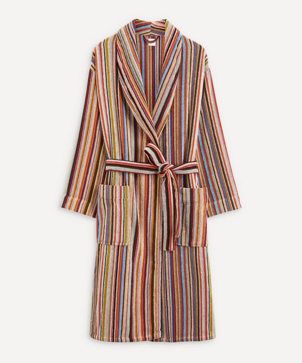 Paul Smith - Signature Stripe Cotton Dressing Gown
