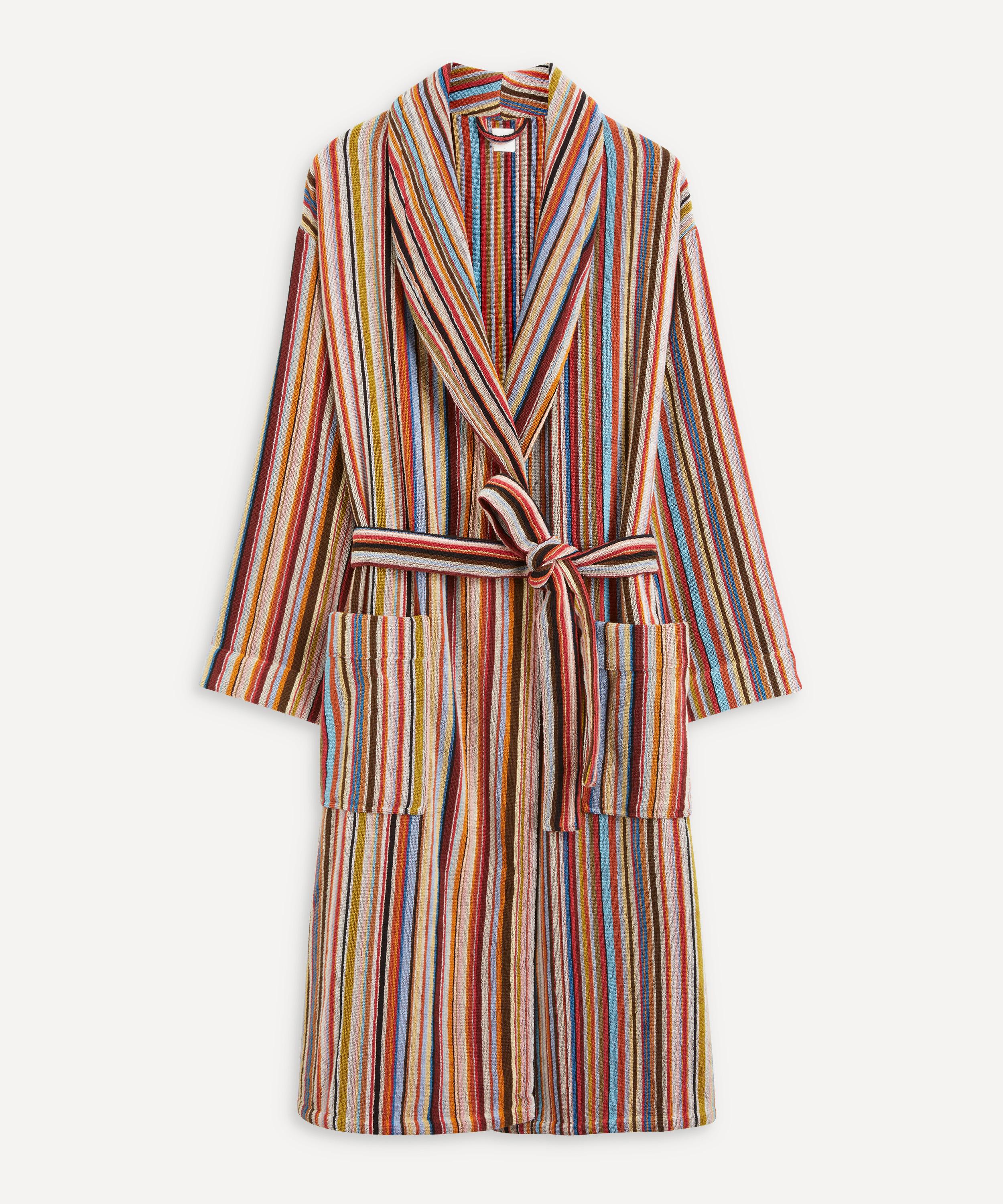 Paul Smith Signature Stripe Cotton Dressing Gown | Liberty