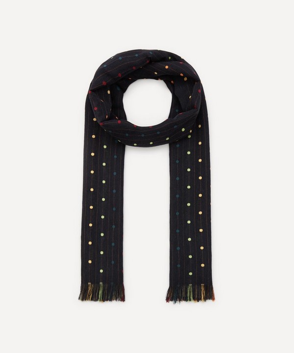 Paul Smith - Artist Polka Dot Scarf image number null