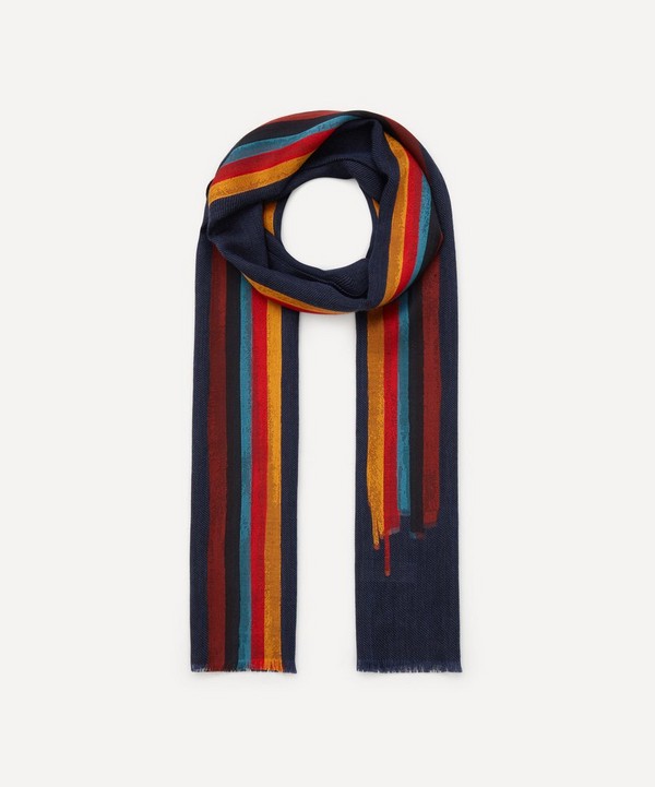 Paul Smith - Paint Stripe Scarf image number null