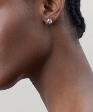 Kojis - Platinum 3ct Diamond Stud Earrings image number 1