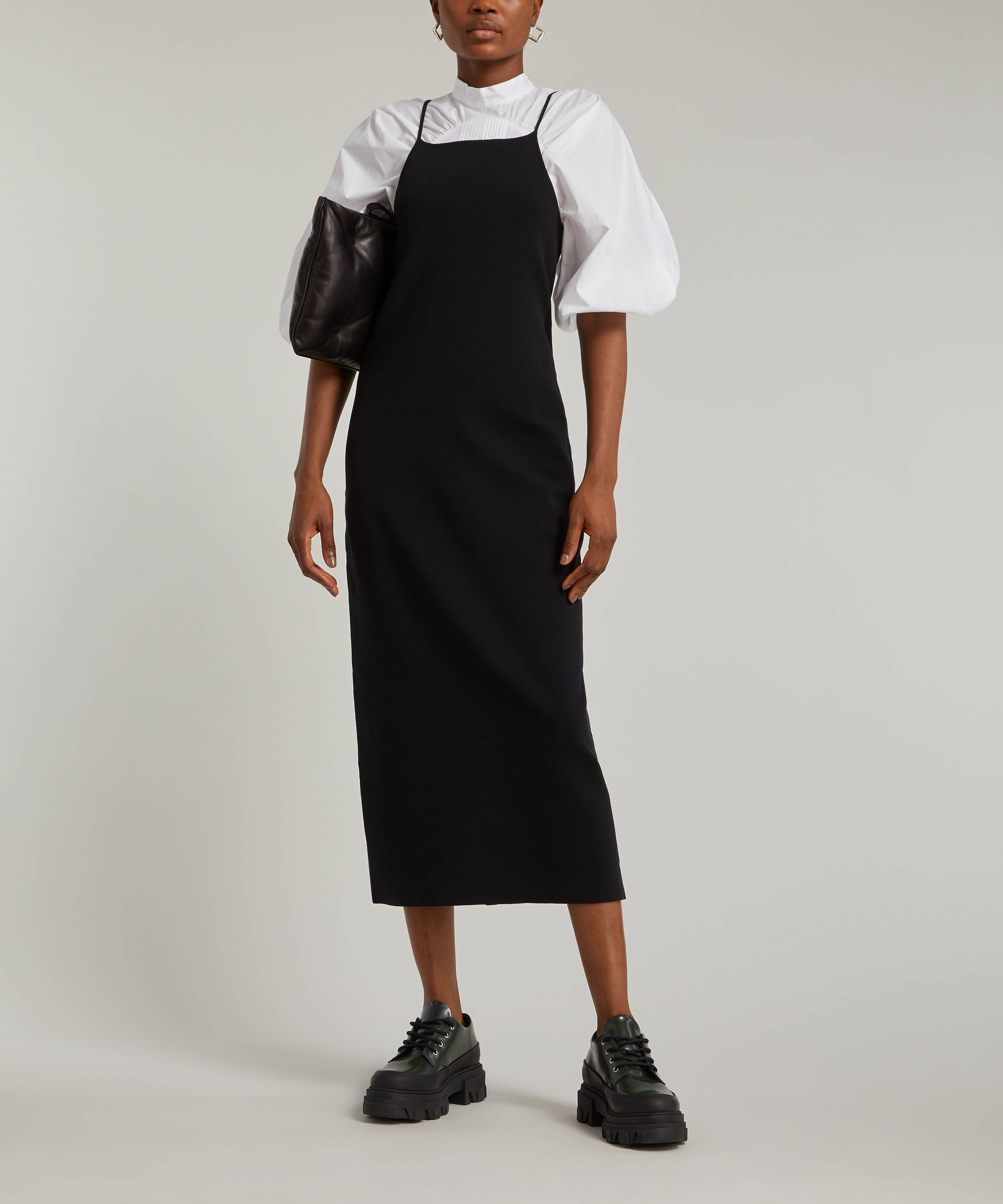 Enföld Apron Knit Dress | Liberty