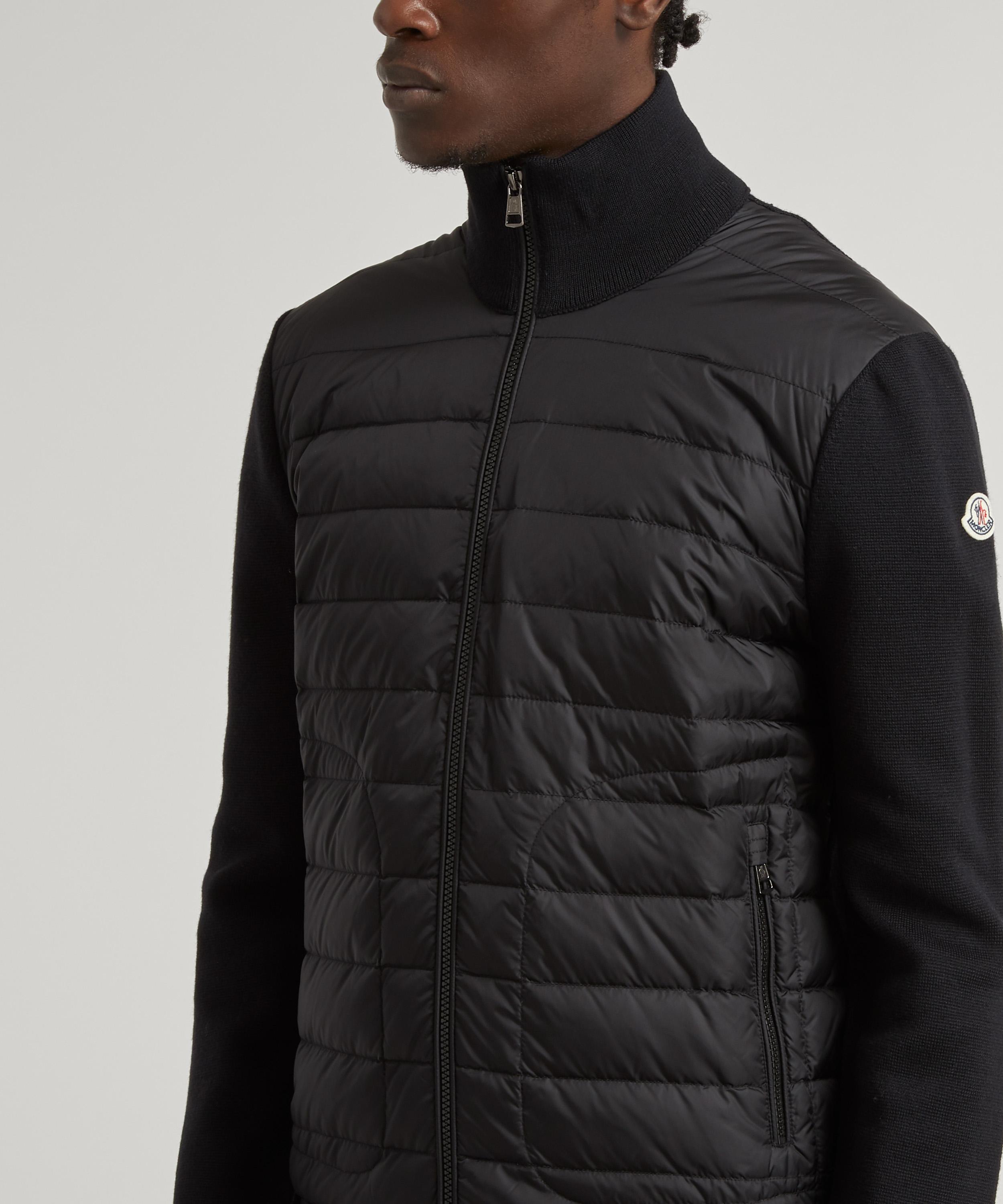 moncler zipper cardigan