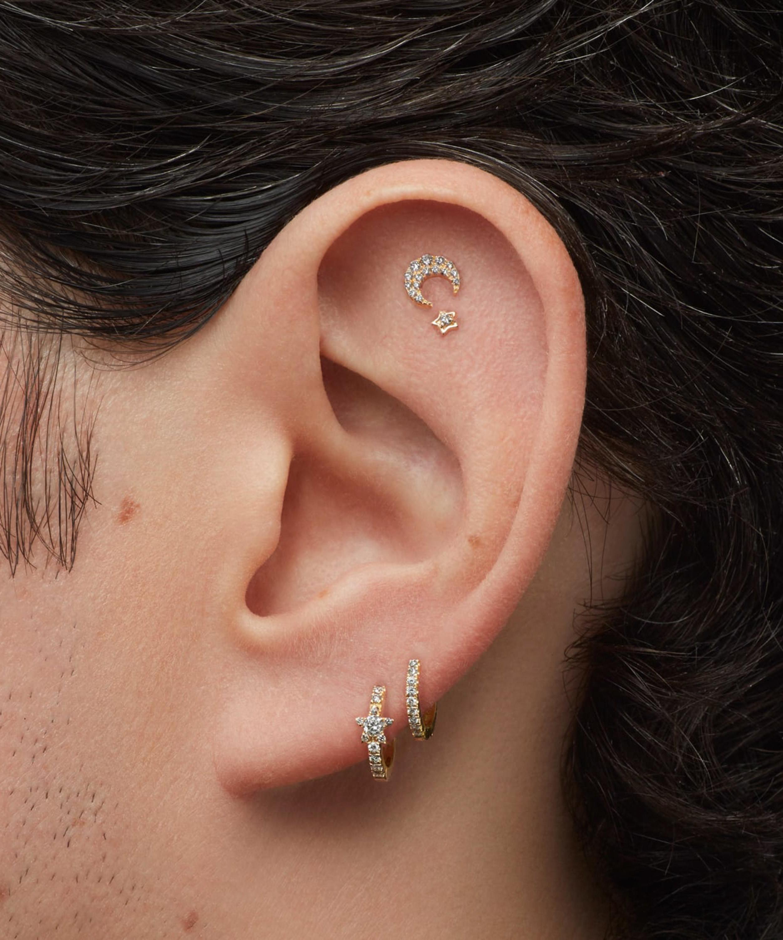 Threaded Stud Earring