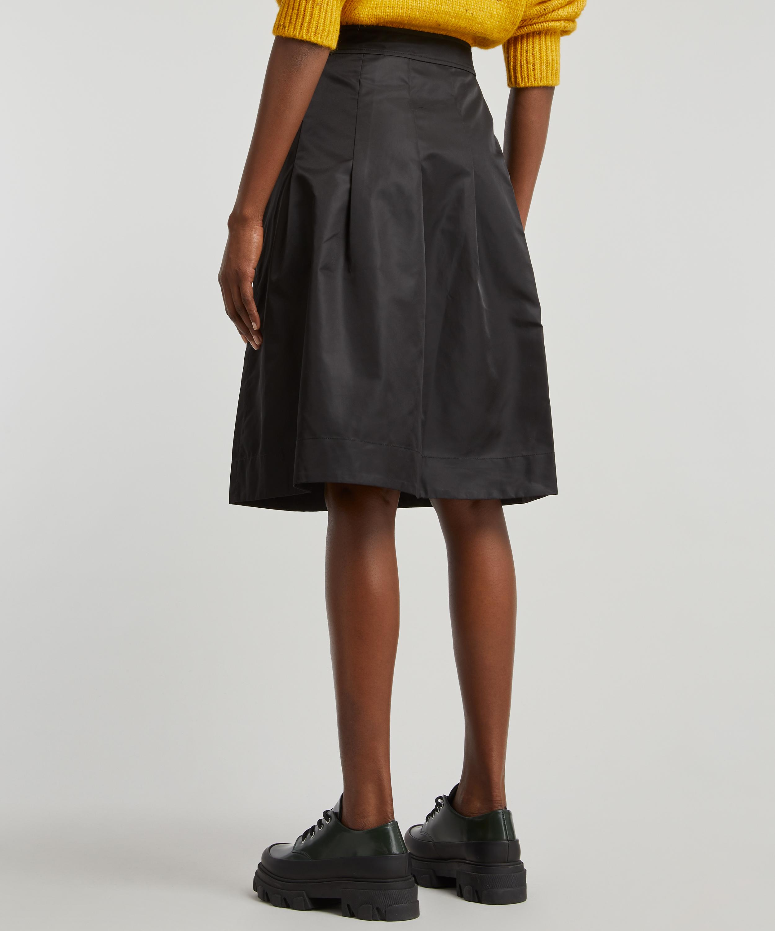 Ganni - Recycled Nylon Midi-Skirt image number 3