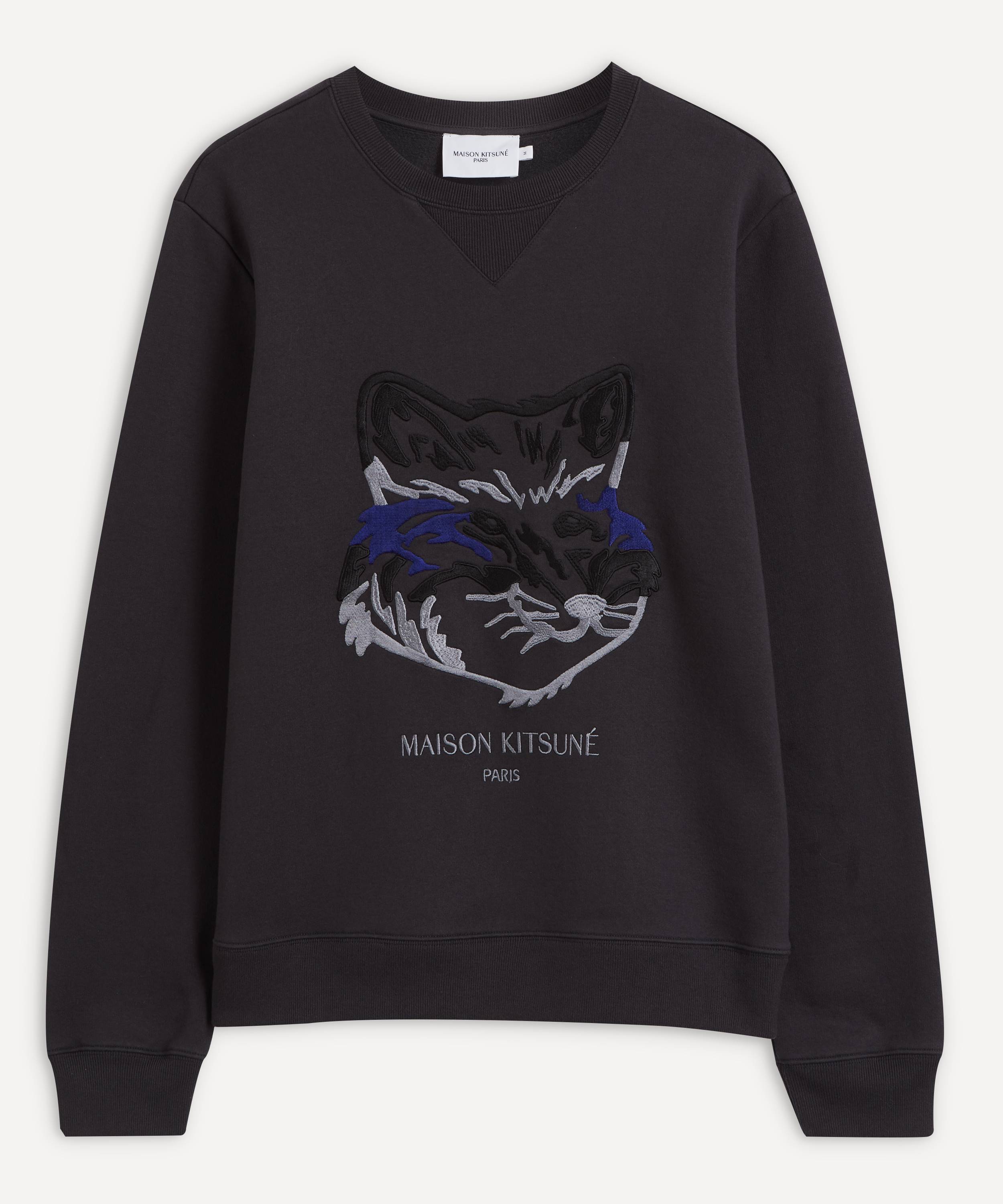 Maison Kitsuné Big Fox Embroidered Sweatshirt | Liberty