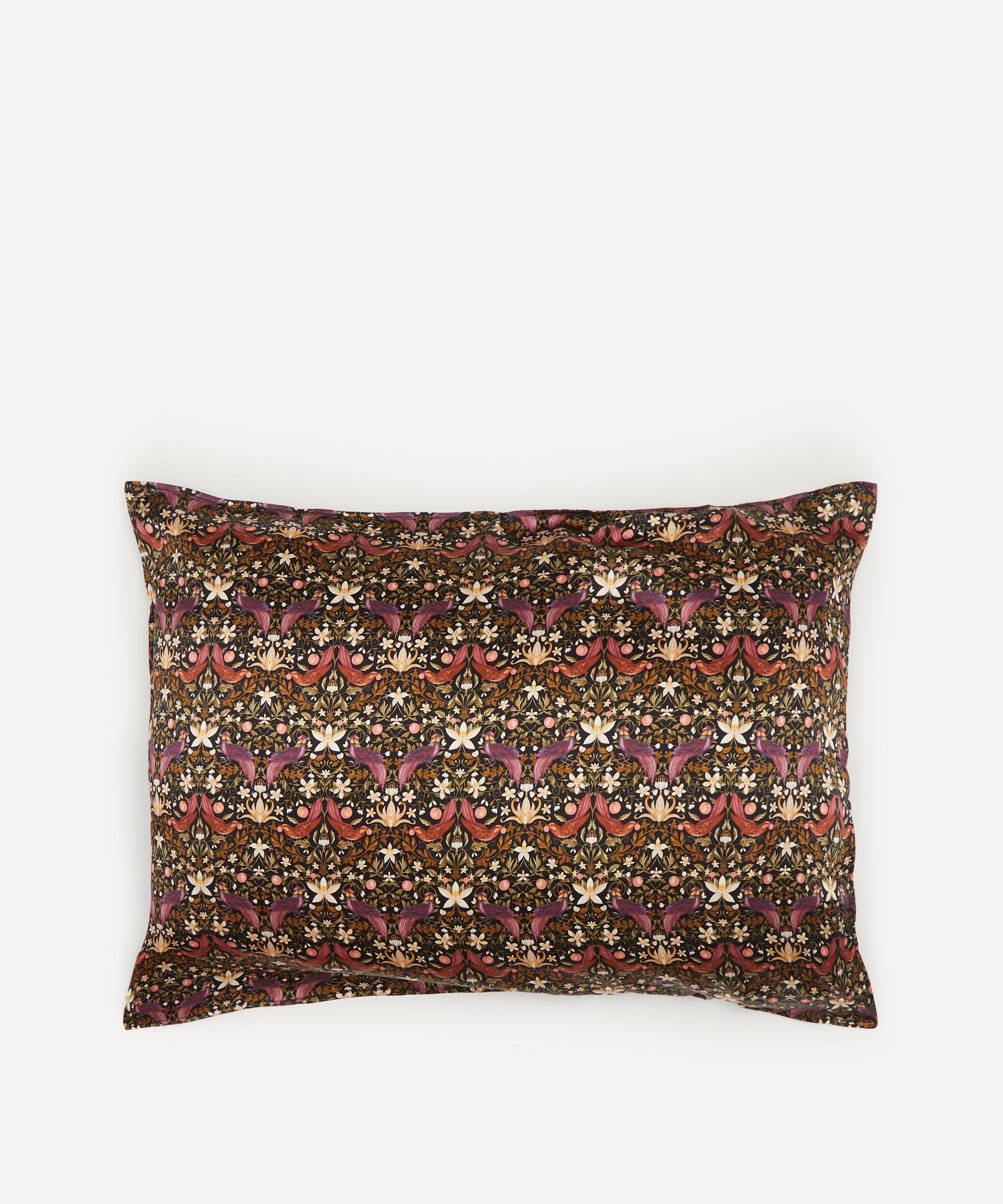 Coco & Wolf - Forbidden Orchard Silk Satin Pillowcases Set of Two image number 0
