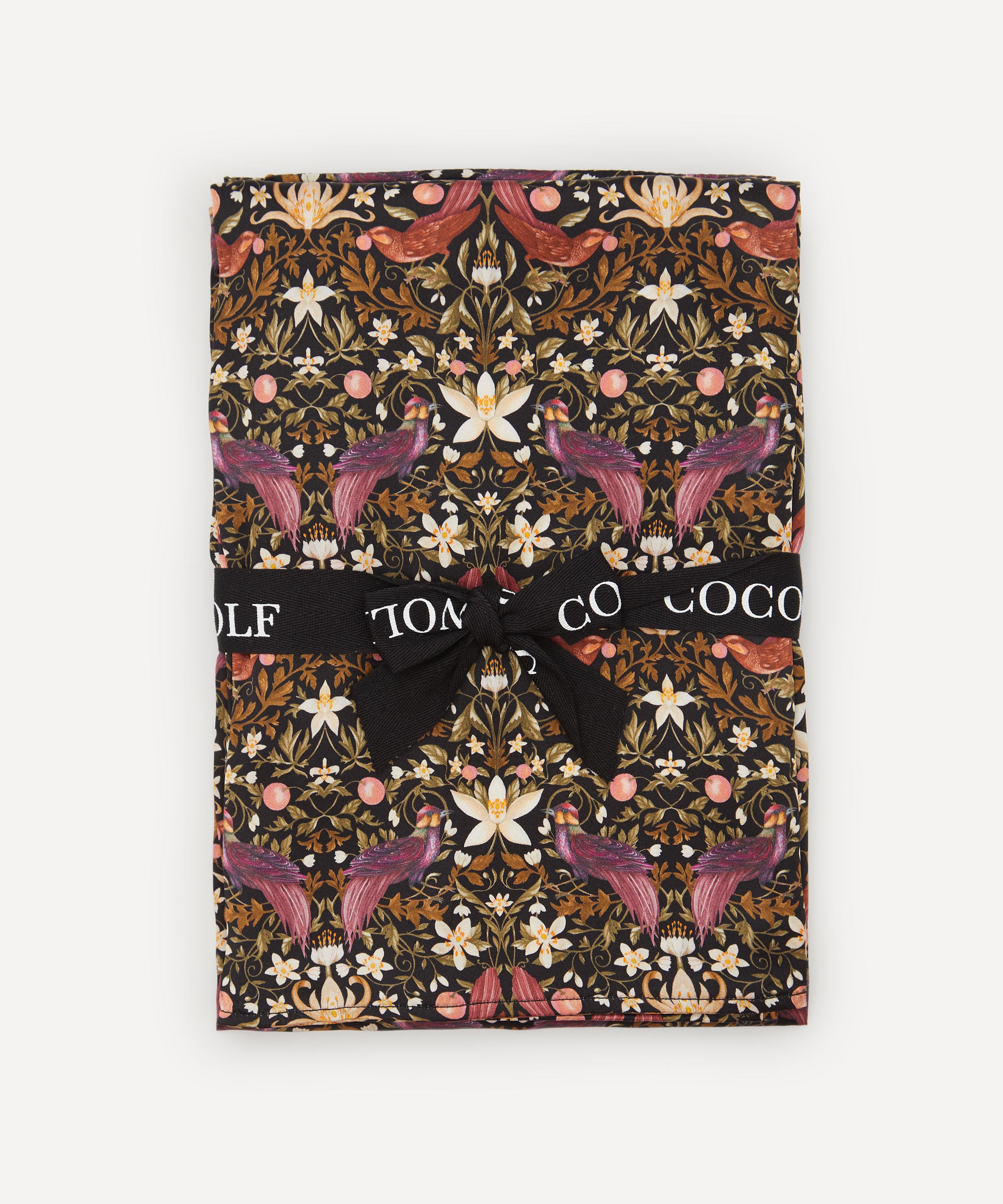 Coco & Wolf - Forbidden Orchard Silk Satin Pillowcases Set of Two image number 2