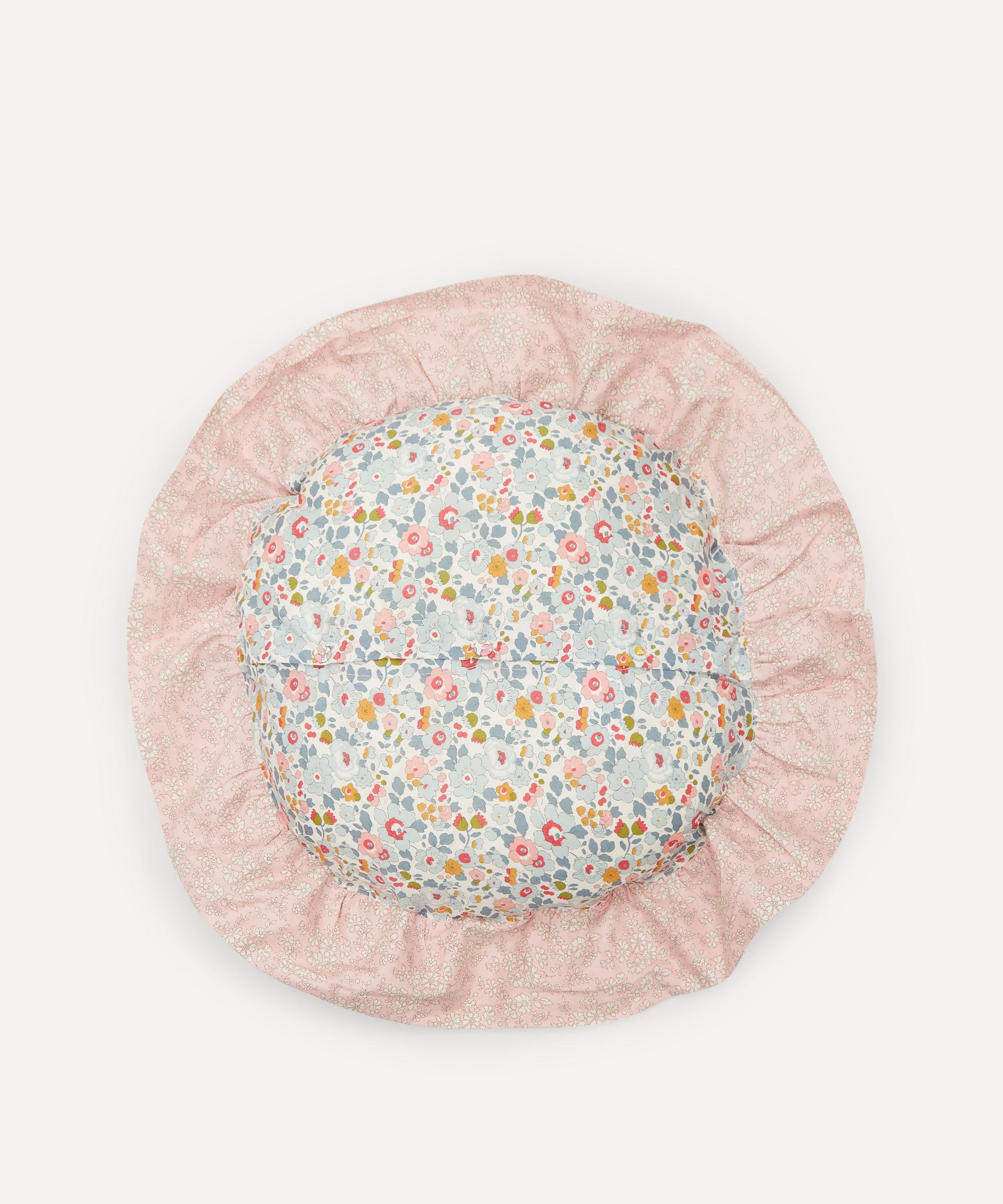 Coco & Wolf - Betsy and Capel Double Ruffle Circle Cushion image number 1