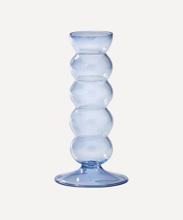 Anna + Nina - Glass Vase Blue image number 0