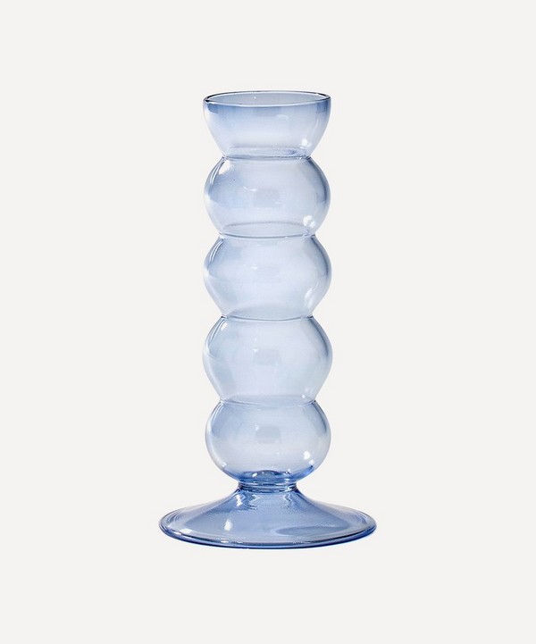 Anna + Nina - Glass Vase Blue image number null