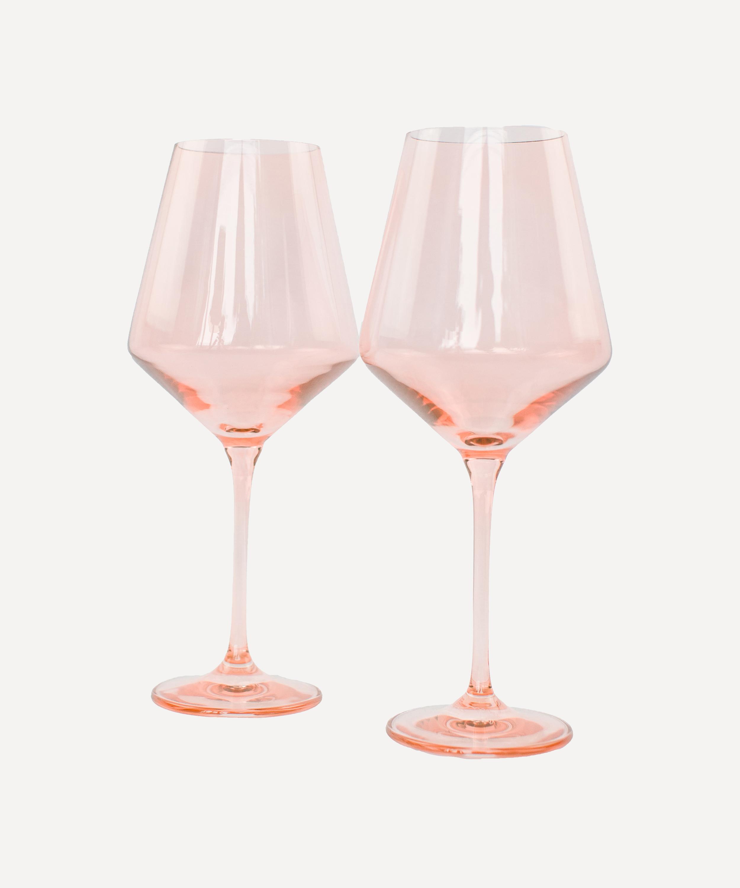 Estelle Colored Stemmed Glass - All Colors – Shop A'Mano