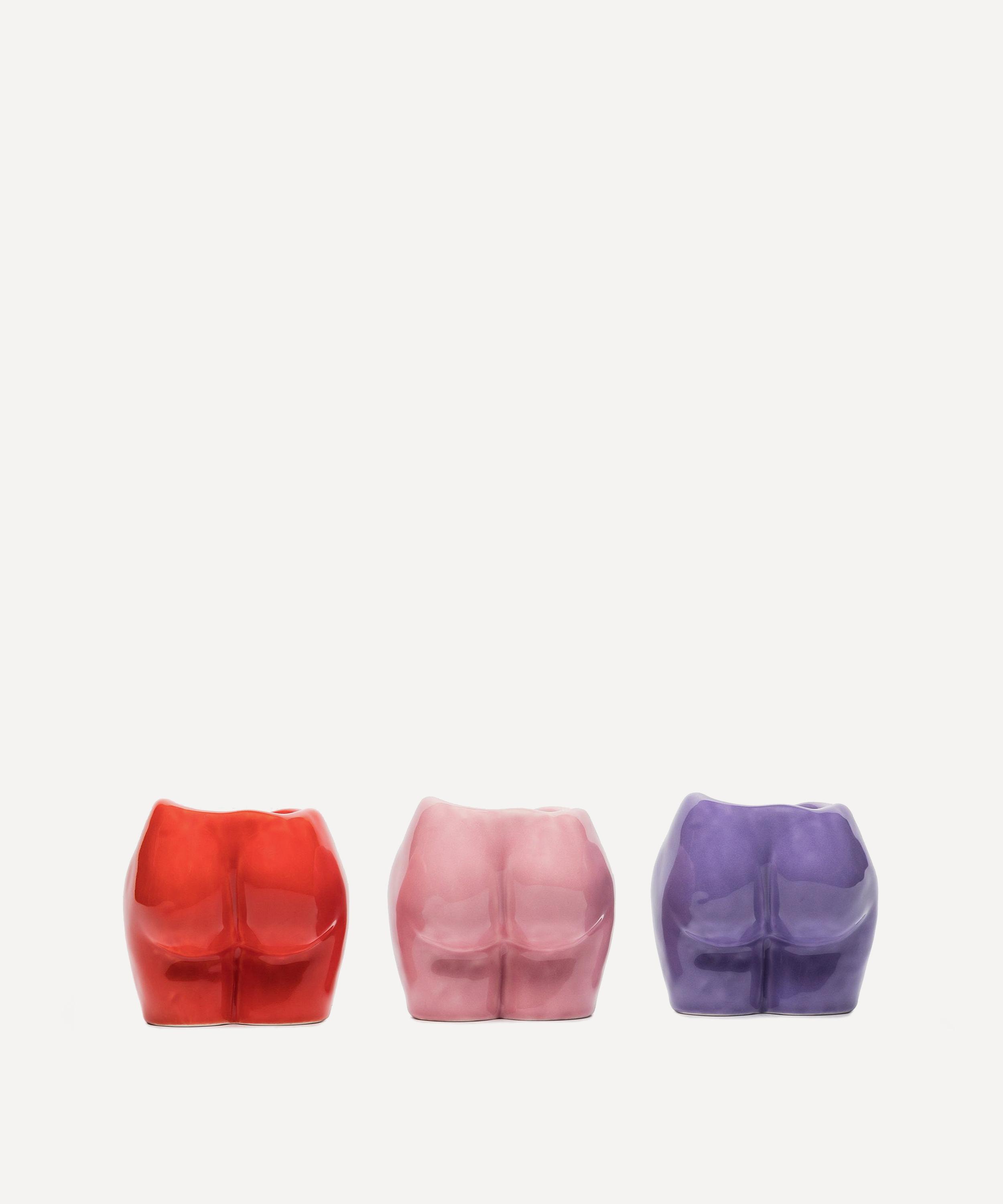 Anissa Kermiche - Rock Bottom Tealight Holders Set of Three image number 1