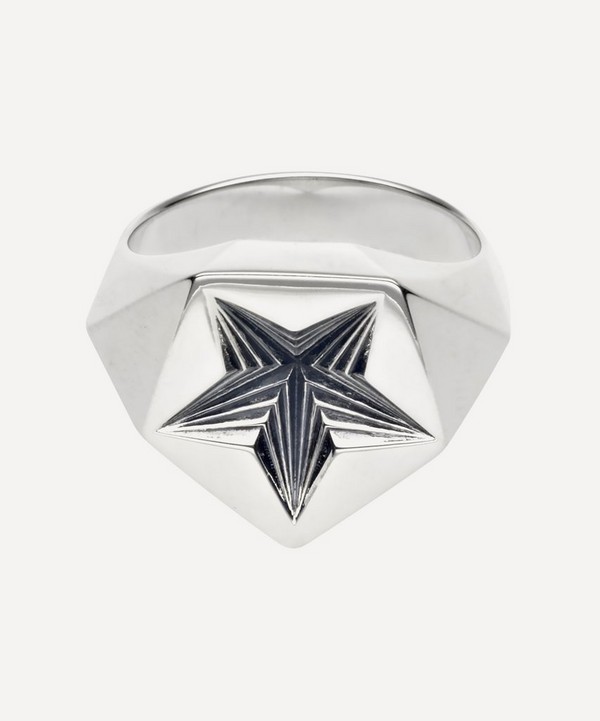 Shaun Leane - Silver Star Signet Ring image number null