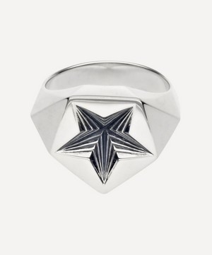 Shaun Leane - Silver Star Signet Ring image number 0