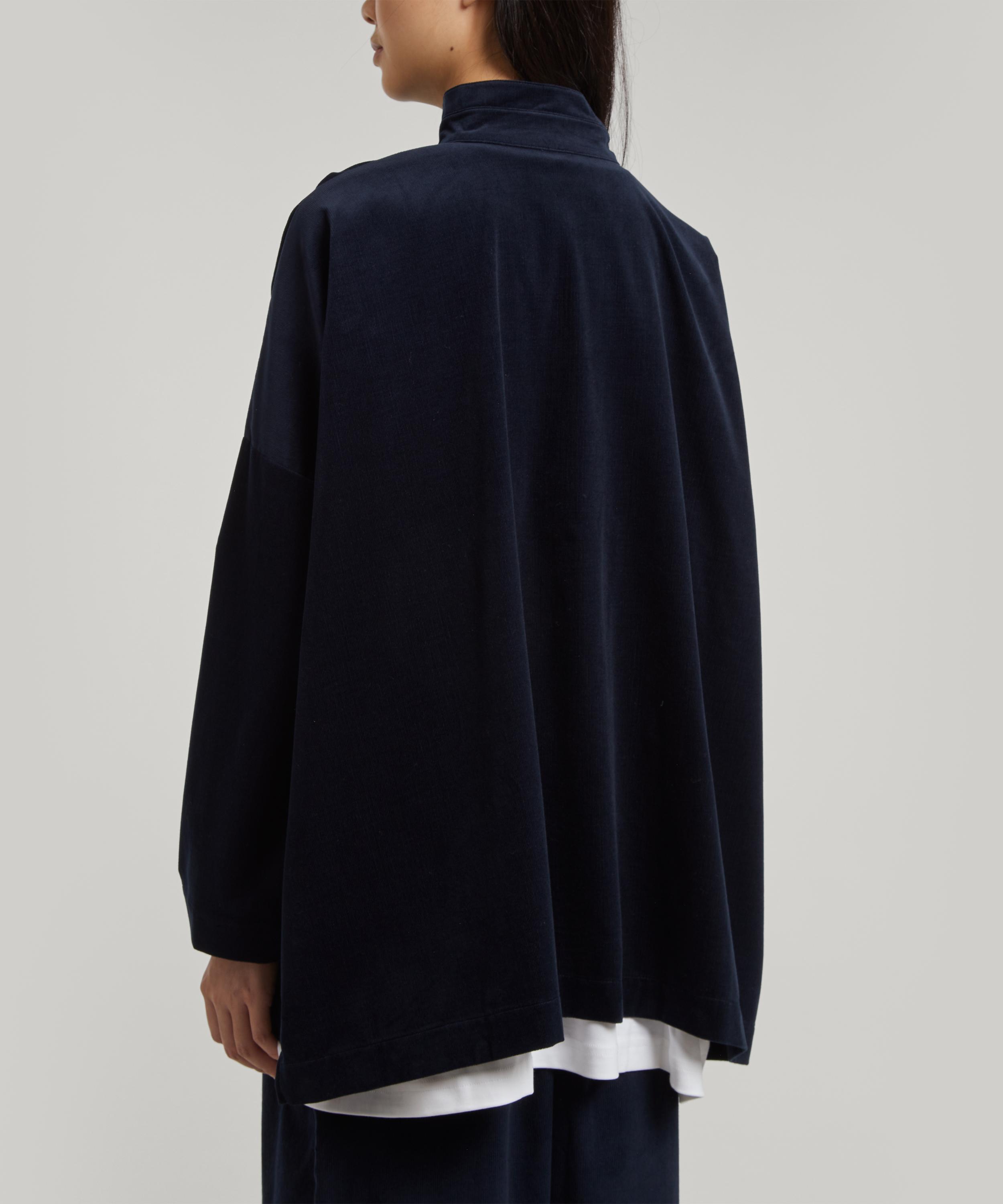 Eskandar - Double Stand Collar Shirt image number 3