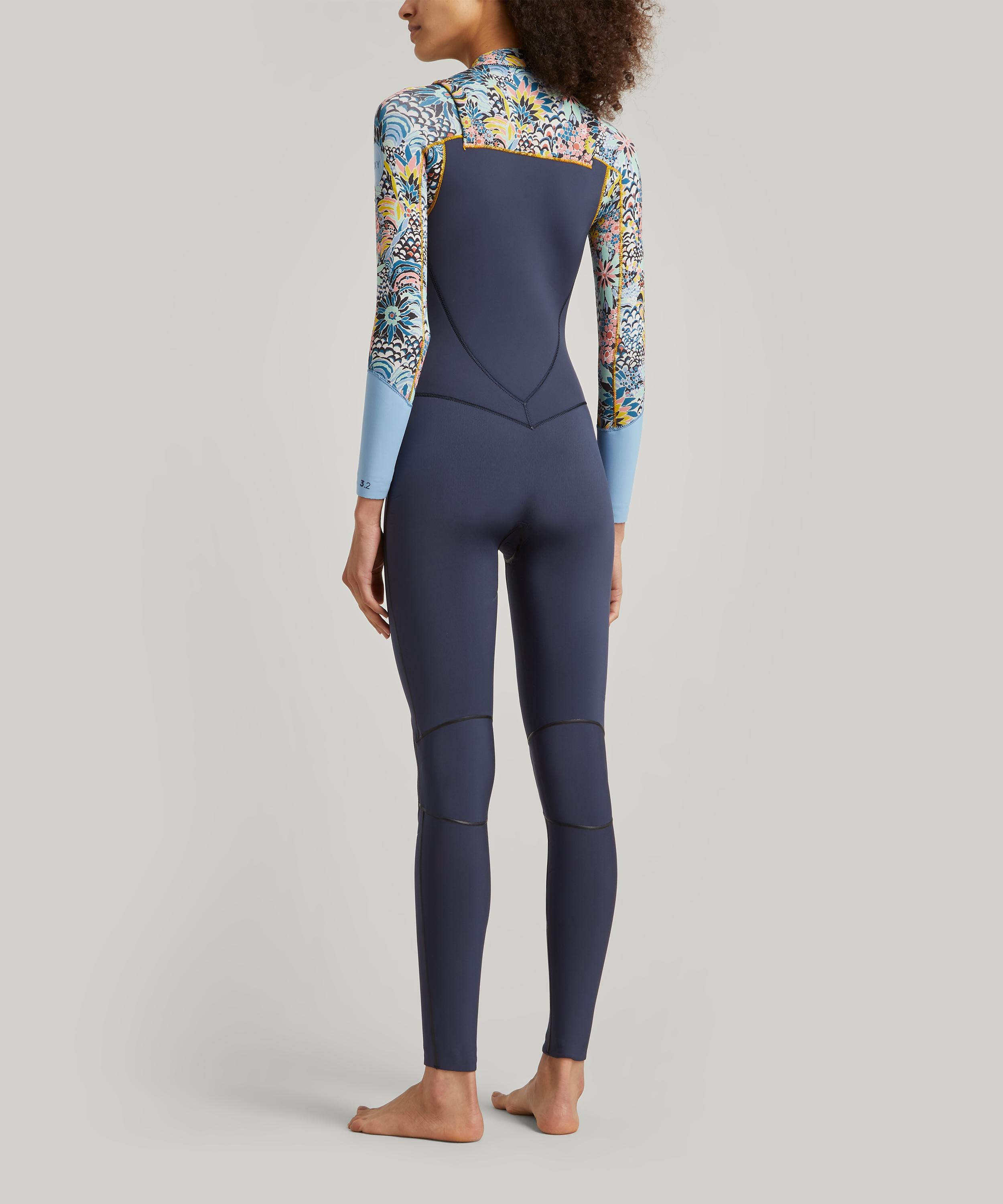 ROXY - Marine Bloom 3/2mm Front Zip Wetsuit image number 3