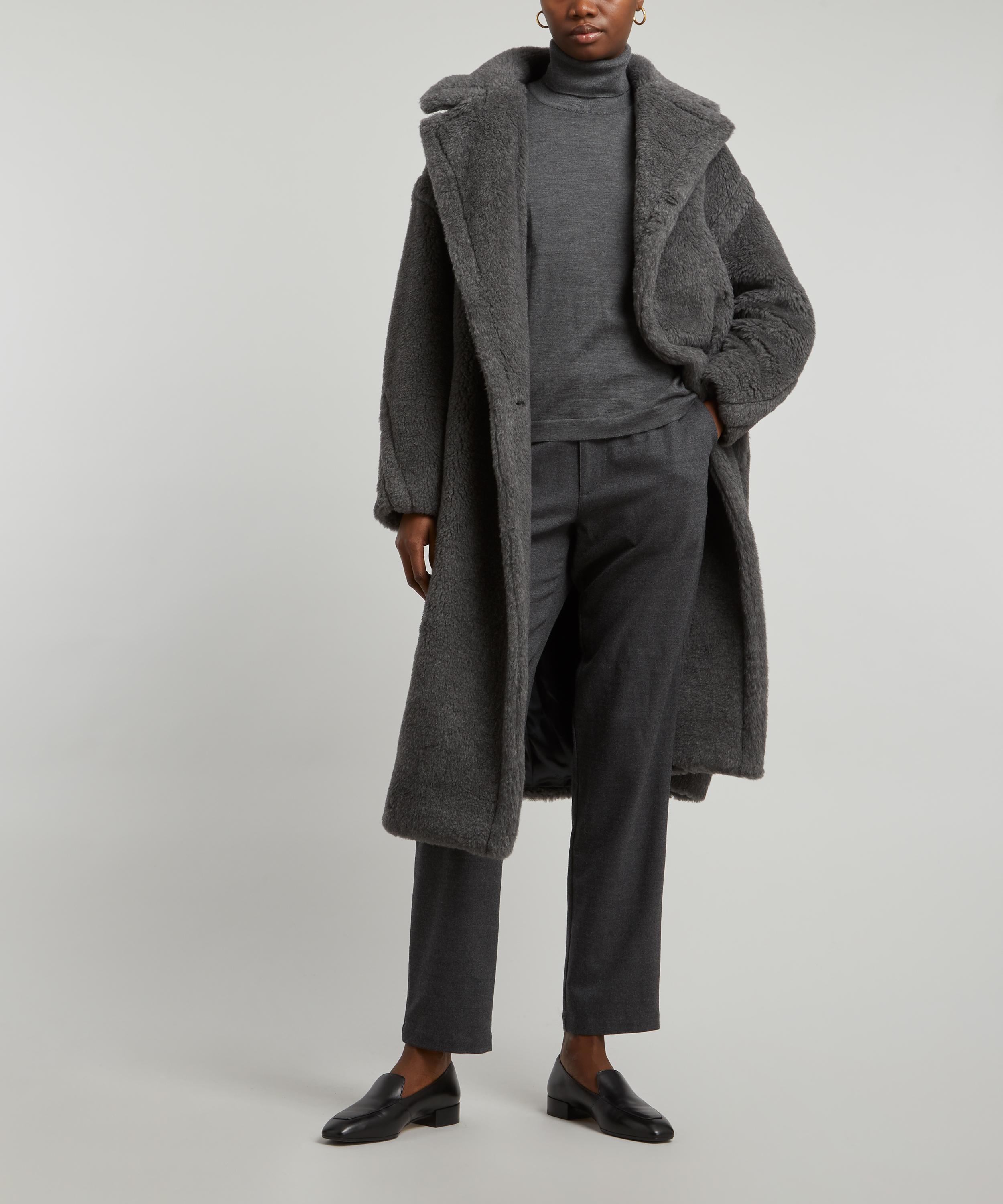 Max mara gray on sale coat