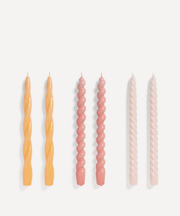 Hay - Long Mixed Candles Set of Six image number null
