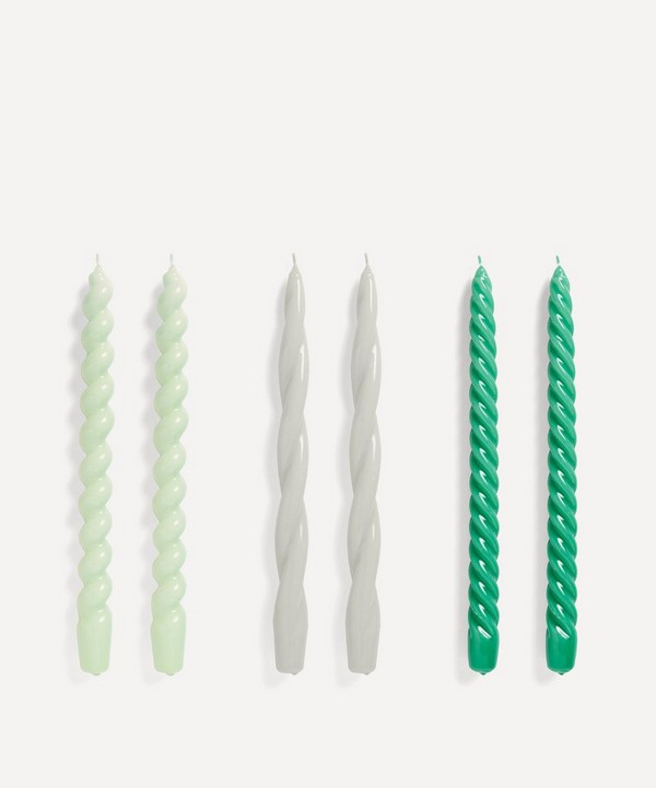 Hay - Long Mixed Candles Set of Six image number null
