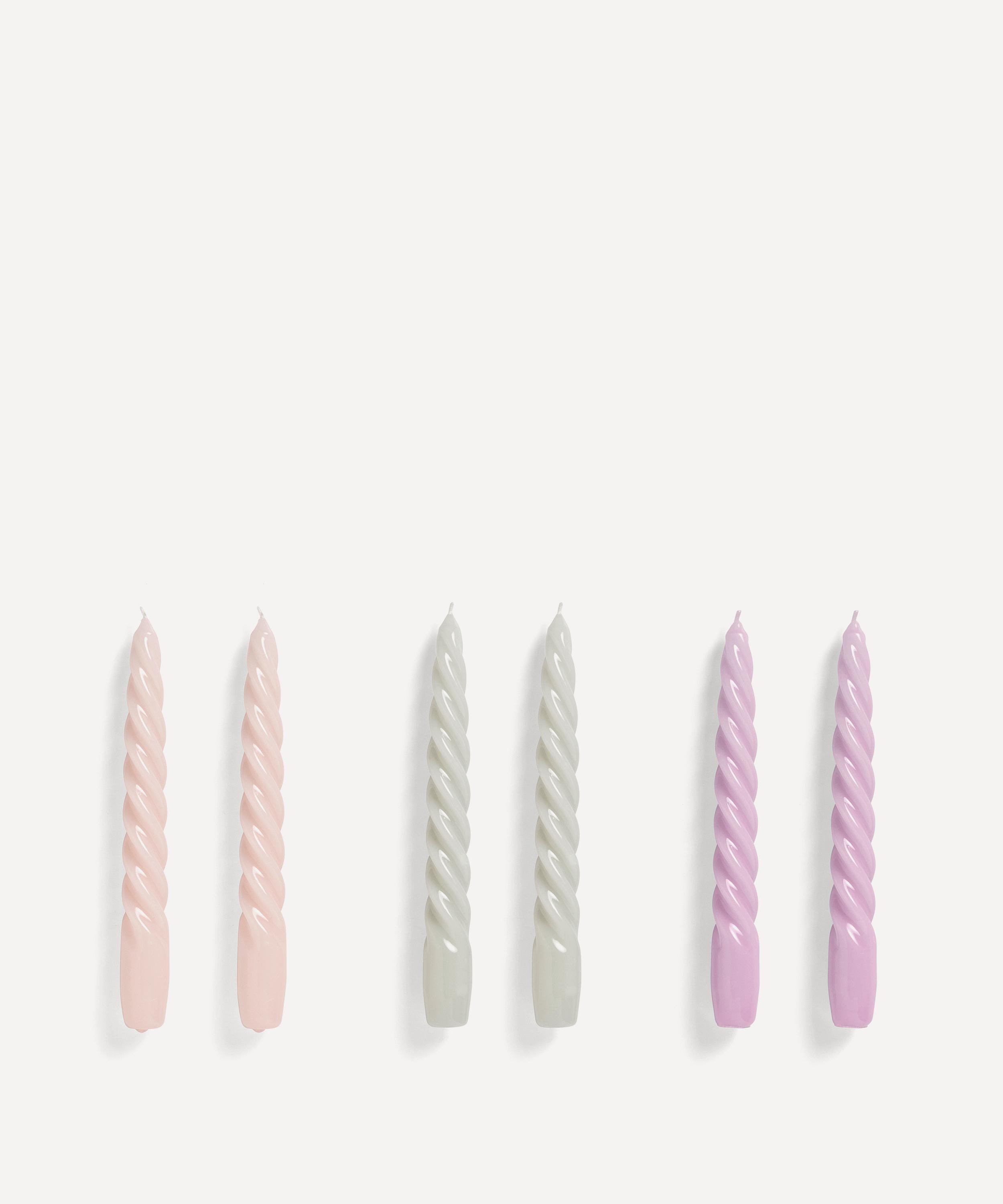 Hay - Twist Candles Set of Six image number 0