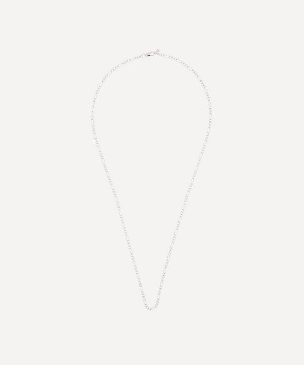 Maria Black - White Rhodium-Plated Saffi 50 Chain Necklace